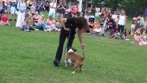 Charlton kings show. Munch fun obedience demo (8)